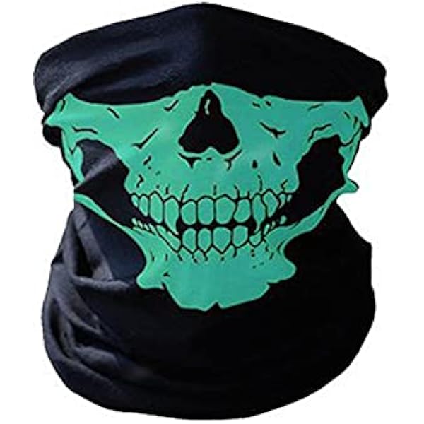 Amazon.co.jp: [EZSelect] スカル フェイス マスク ネック